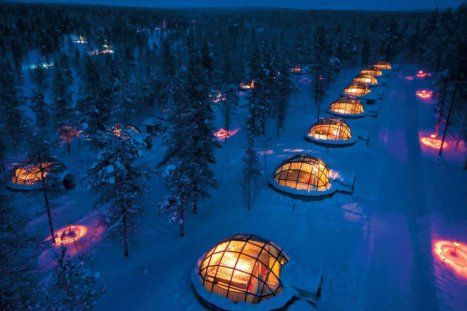 Glass Top Igloo